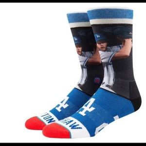 LA Dodgers Stance Socks